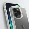 Close-up of an iPhone 13 Pro Max with a transparent OtterBox Symmetry case. Voir les images du produit