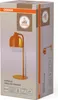 Corolle-Lampe, Stahl, orange, H. 40 cm, G9 Produktbild-Vorschau 6