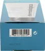 The image shows the side and top of a blue product box. A barcode and some text are visible on the side of the box. Voir les images du produit