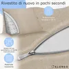 Cuscino per lo schienale ELONEO con paranuca rimovibile e Anteprima dell’immagine prodotto 7