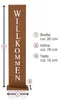 EASYmaxx Garten Deko Standschild - Willkommen | Gartensäule Produktbild-Vorschau 7