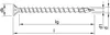 HECO-TOPIX-plus 5 x 80, inbouwschroef, HECO-Drive, HD-25, Productafbeelding-voorbeeld 3