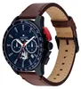 Tommy Hilfiger Chronograph Quarz Uhr Braunes mit Braunes Produktbild-Vorschau 2