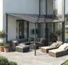 Aluminium dakpaviljoen, 3x4,5 meter, tuinpaviljoen, pergola Productafbeelding-voorbeeld 3