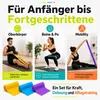 3er-Set Fitnessband Gymnastikband Widerstandsband wie Produktbild-Vorschau 2