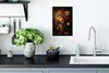 MuchoWow® MuchoWow® Gerahmtes Poster Frau - Blumen - Produktbild-Vorschau 3