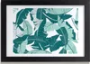 Bild 30x20 MDF-Rahmen, Wandkunst Palmen Produktbild-Vorschau 1