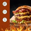 Zestaw Relaxdays Smash Burger, 5-częściowy, forma do Podgląd zdjęcia produktu 3