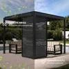 80/88 Lamellenwand 0,93 m Aluminium Anthrazit für Solid und Produktbild-Vorschau 4