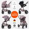 Poussette Daliya® BAMBIMO 3 en 1 avec coque bébé i-Size, Voir les images du produit 2