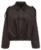 Only ONLMOON-STINA FAUX SUEDE BOMBER PNT Chocolate Tor XL Produktbild-Vorschau 1