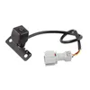 A backup camera with a mounting bracket and cable with connector, isolated on a white background. Náhľad obrázku produktu
