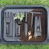 Kleine Gartenschaufel mit Messbecher, anthrazit R SCOOP Produktbild-Vorschau 5