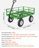 SucceBuy-Gartenkarre aus Stahl, 1200 Pfund Tragkraft, Produktbild-Vorschau 8