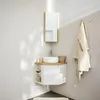 Mobile lavabo angolare + lavabo SORRENTO bianco Anteprima dell’immagine prodotto 6