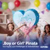 Pinata Boy&Girls 40x35x7,5 Papier rosa hellblau zum Produktbild-Vorschau 3