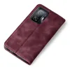 A burgundy flip cover phone case for a Xiaomi 11T/11T Pro. Produktbild-Vorschau