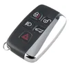 5 tlačidiel Black Smart Car Remote Key Fob Case Shell Fit Náhľad obrázku produktu 2