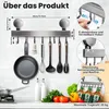 Hakenleiste Küche Ohne Bohren Küchenhaken mit Saugnapf | 8 Produktbild-Vorschau 2