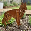 Edelrost Altdeutscher Schäferhund - Rost Deko Hund Produktbild-Vorschau 2
