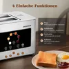 Aigostar - Toaster 2 Scheiben, 6 Bräunungsstufen, Produktbild-Vorschau 4