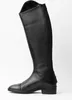 Horze Duvall Leder-Reitstiefel, Schwarz, 42 W Produktbild-Vorschau 4