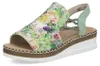 Rieker Damen Sandale Hochfront mit Blumenmuster leichter Produktbild-Vorschau 20