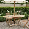 vidaXL Table pliante de jardin, bois massif teck, Voir les images du produit 2
