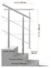 VEVOR Handläufe für Außentreppen, 80 cm Länge, 2 Produktbild-Vorschau 7