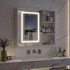 INONEFT Spiegelschrank Bad LED mit 3-Farben-Beleuchtung und Produktbild-Vorschau 4