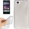 Handyhülle TPU Case für Sony Xperia Z1S / Z1 mini grau Produktbild-Vorschau 1