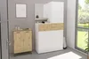 Kommode >BELM 2< in Brillantweiß-Artisan Eiche - Produktbild-Vorschau 7