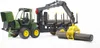 Bruder 02133 - John Deere 1210E bagr s drapákem na dřevo, Náhled obrázku produktu 20