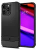 A black iPhone case is shown with the phone screen displaying the time. Náhľad obrázku produktu