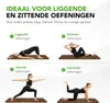 Tunturi Yoga Mat 8mm - Pilates mat - Extra dikke fitness Productafbeelding-voorbeeld 4