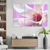 DEQORI Glasbild Echtglas 3x50x100 cm 'Magnolienblüte' Produktbild-Vorschau 3