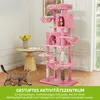 Kratzbaum für große Katzen, Kratzbrett, Katzenbürsten, Produktbild-Vorschau 6