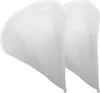 Two white, cone-shaped objects are shown against a white background. Produktbild-Vorschau