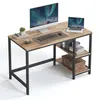 VASAGLE Computertisch Schreibtisch mit 2 Regale 120 x 75 x Produktbild-Vorschau 2