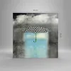 Bild auf Leinwand - Leinwandbild - Regenschirm Regen Produktbild-Vorschau 3