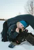 Pinewood 9985 Outdoorhose Lappland Kids Moosgrün / Schwarz Produktbild-Vorschau 3