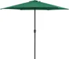 vidaXL Sonnenschirm mit Aluminium-Mast 270x246 cm Grün Produktbild-Vorschau 7