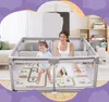 Laufstall Baby mit Matratze, Laufgitter Baby 120x120cm, Produktbild-Vorschau 6