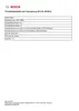 A product data sheet for a Bosch appliance, showing energy efficiency information. Produktbild-Vorschau