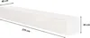 TV-Lowboard Weiß TV Hängeboard Full Glänzend TV-Schrank Produktbild-Vorschau 4