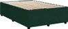 vidaXL Bettgestell ohne Matratze Dunkelgrün 120x200 cm Samt Produktbild-Vorschau 3