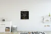 MuchoWow® Textilposter Deutschland - Schwarz und Gold - Produktbild-Vorschau 2