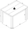 VCM VCM Esstisch, Holzwerkstoff Küchentisch H. 75 x B. 115 Produktbild-Vorschau 5