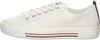 A side view of a white leather sneaker. Produktbild-Vorschau