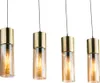Globo Lighting závesné svietidlo kov mosadznej farby, 4x Náhľad obrázku produktu 9